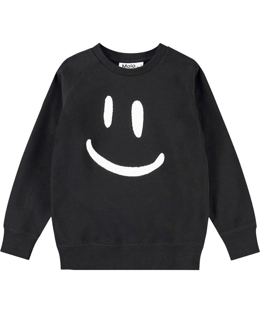Mike Black Smile Toddler Sweater