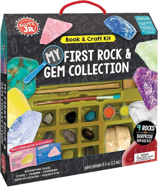 Klutz My First Rock & Gem Collection Jr. Activity Kit Small