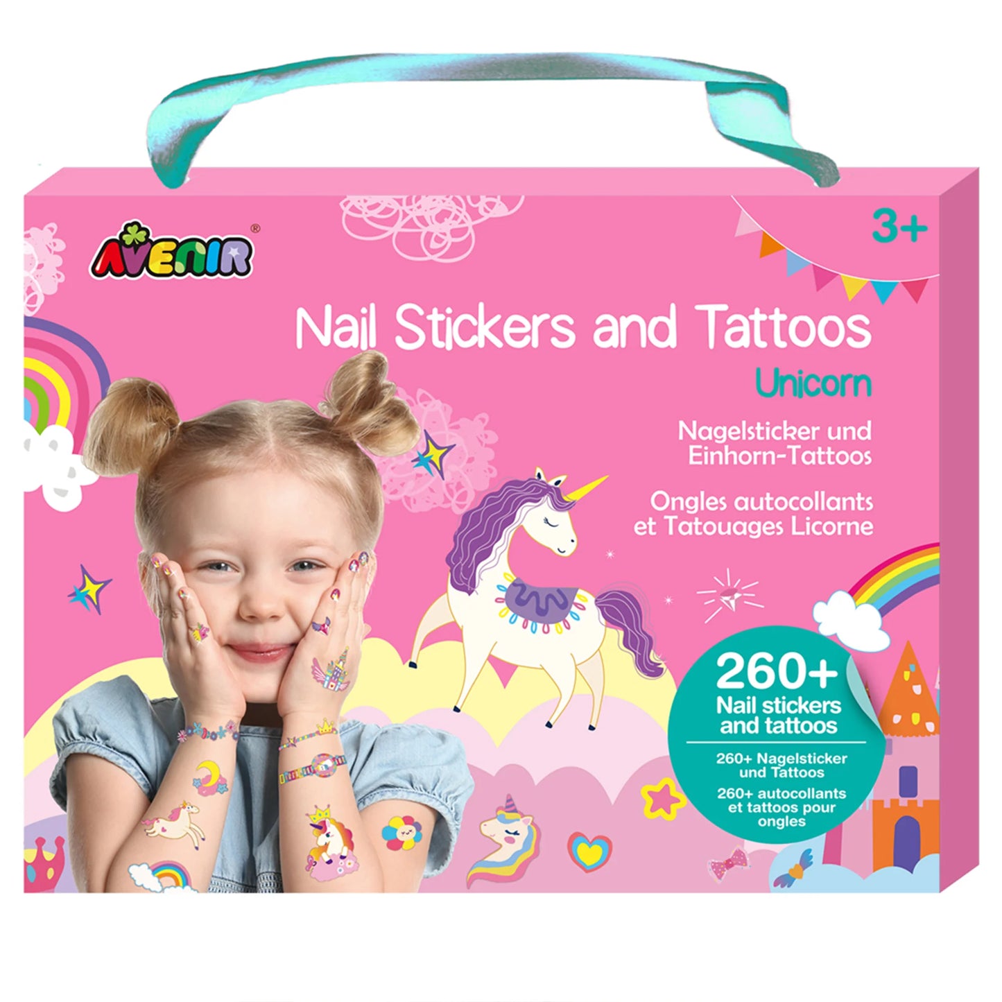 Avenir - Nail Stickers & Tattoos - Unicorns