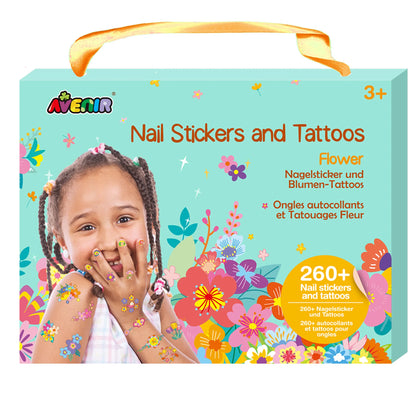 Avenir - Nail Stickers & Tattoos - Flower