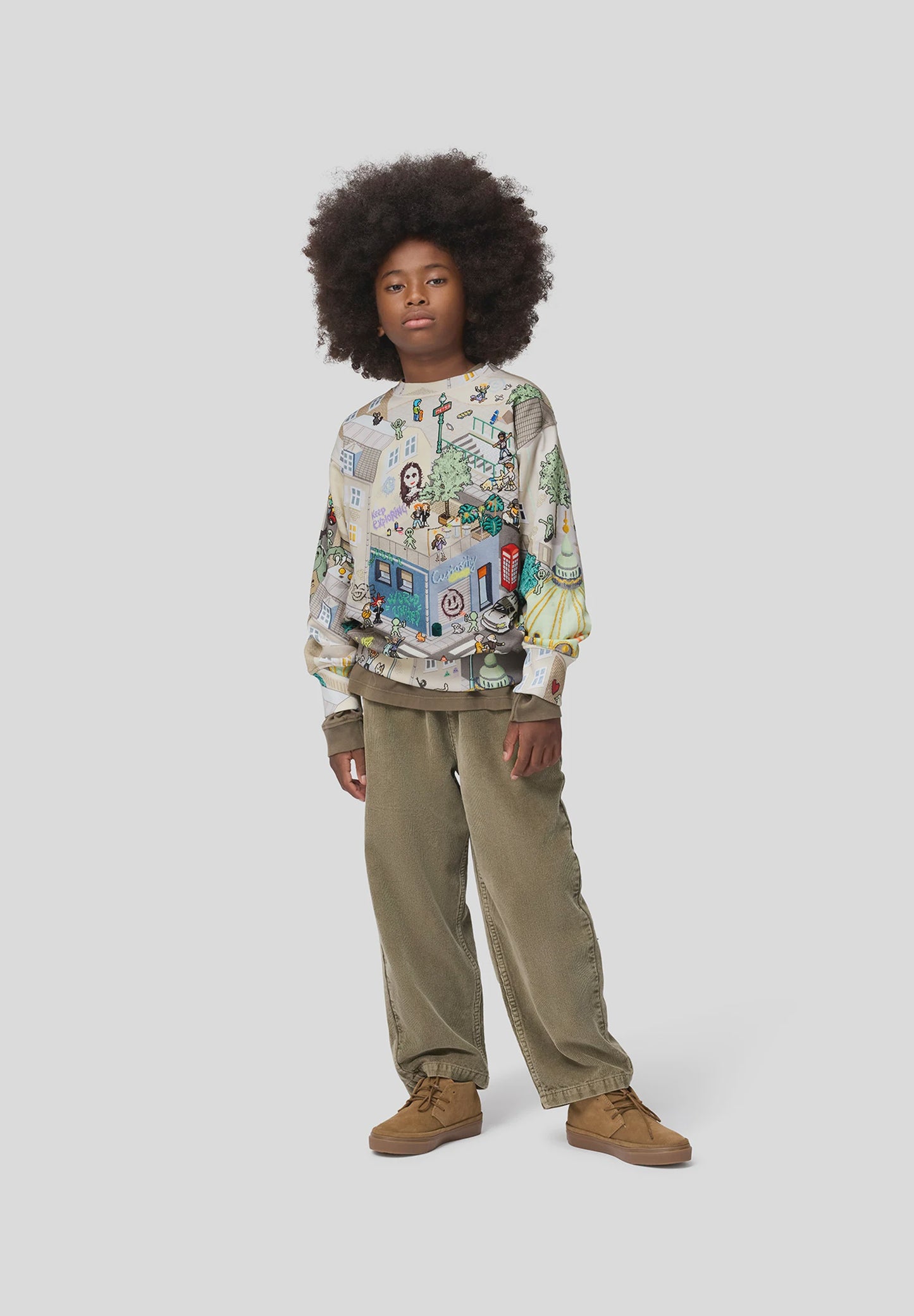 Aster Corduroy Drawstring Toddler Pant