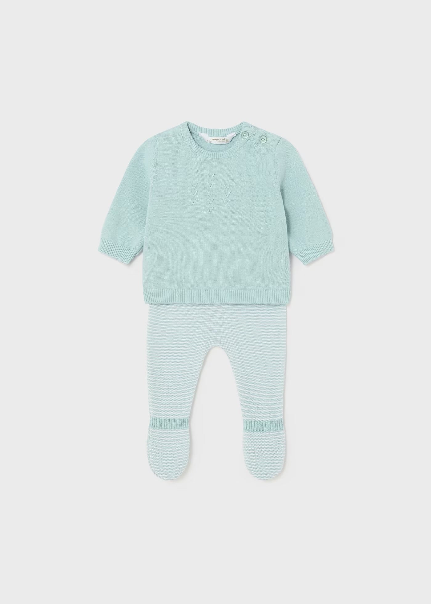 Knit Stripe Infant Set