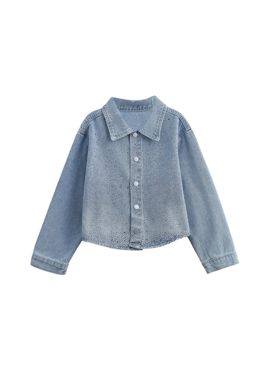 Sparkly Denim Toddler Jacket