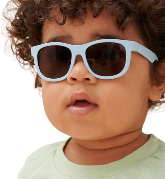 Baby Blue Navigator I Amber Lenses