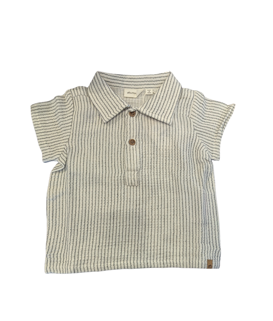 Odyssey Gray Polo Collar SS Tee