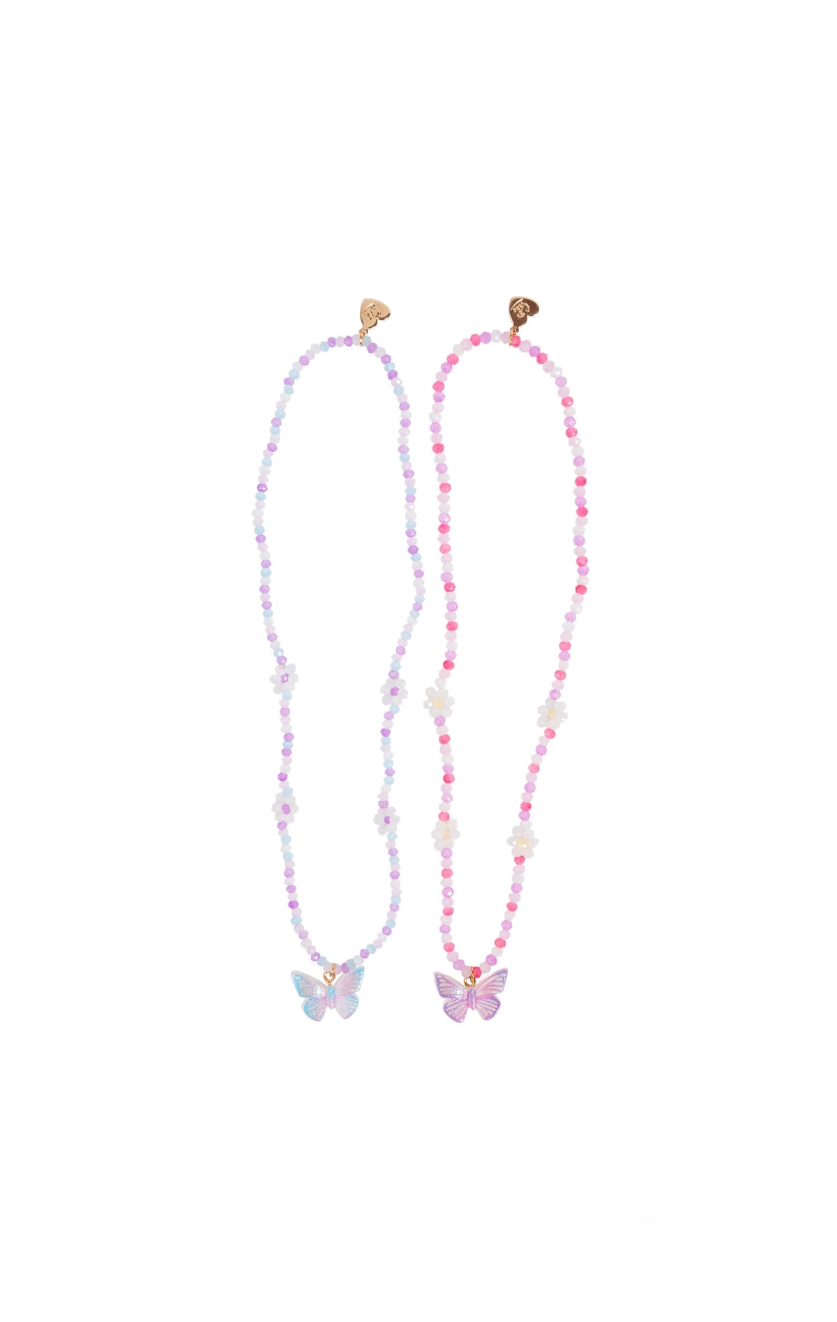 Butterflies and Daises Necklace