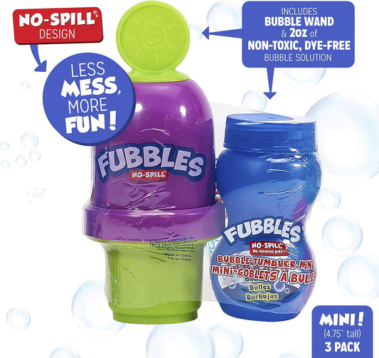 Fubbles Bubbles No-Spill Bubble Tumbler