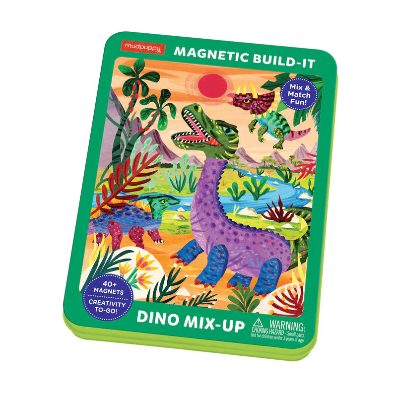 Magnetic Tin Characters-Dino Mix