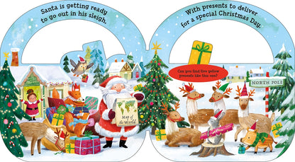 Carry-Along Tab Book: Santa's Sleigh