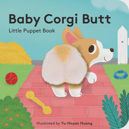 Baby Corgi Butt Little Finger Puppet Book