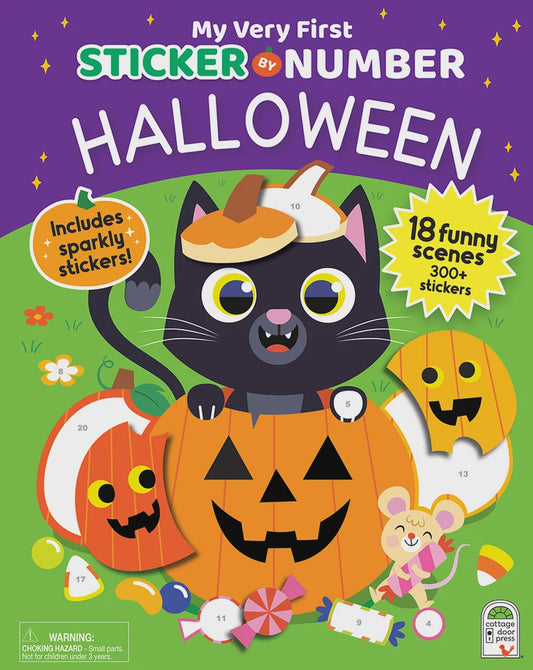 My Very First Sticker by Number - Halloween