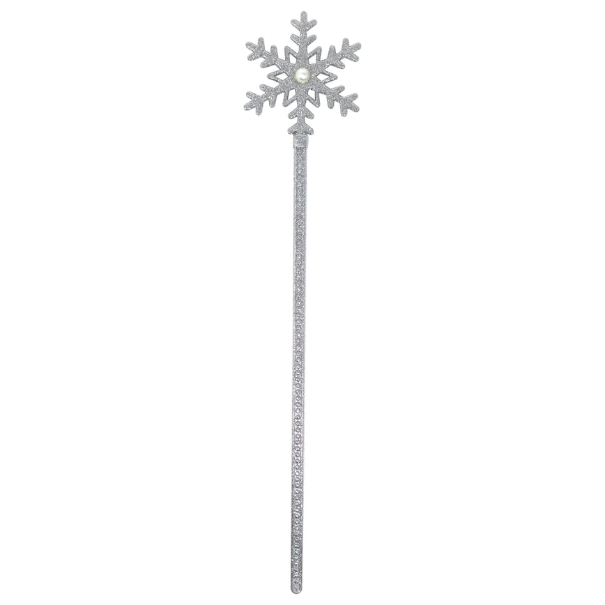 Silver Wish Snowflake Wand