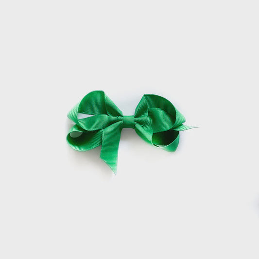 Basic Bright Bow-Green : 3"