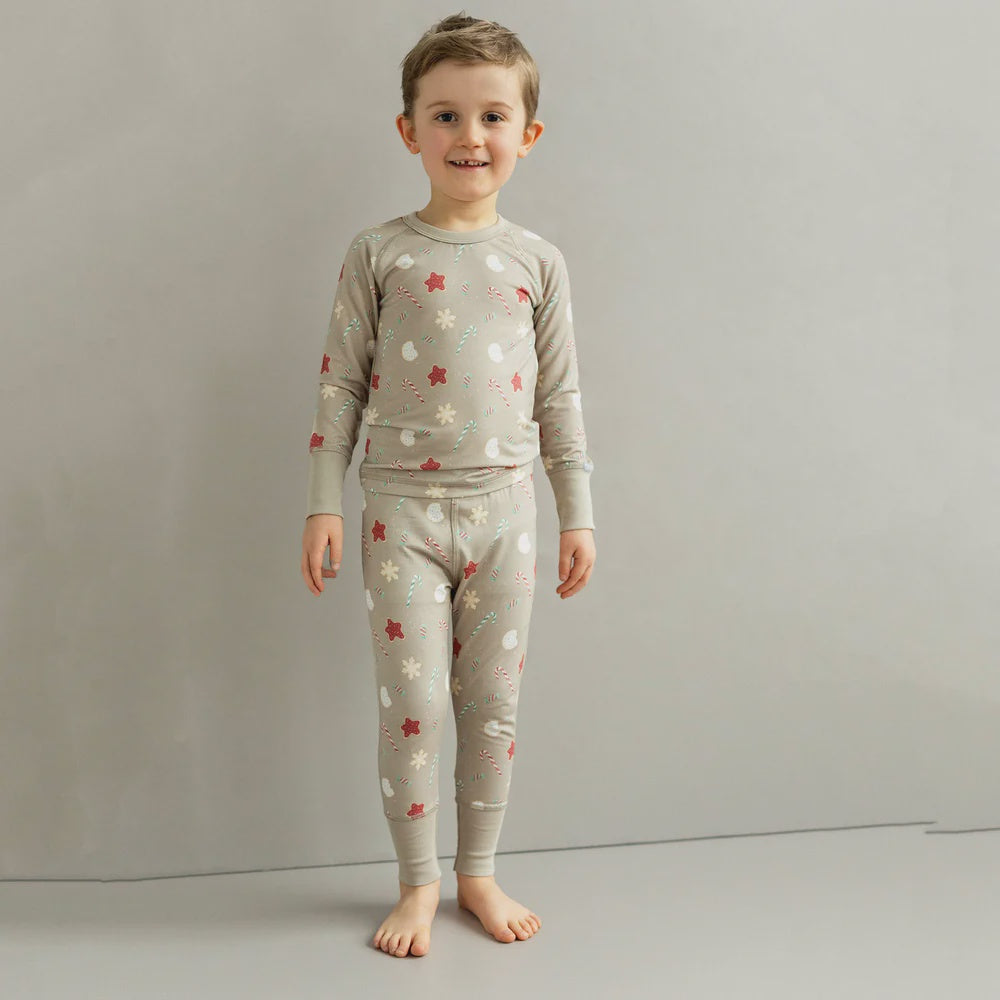 Candy Canes & Cookies LS Modal Pajama Set