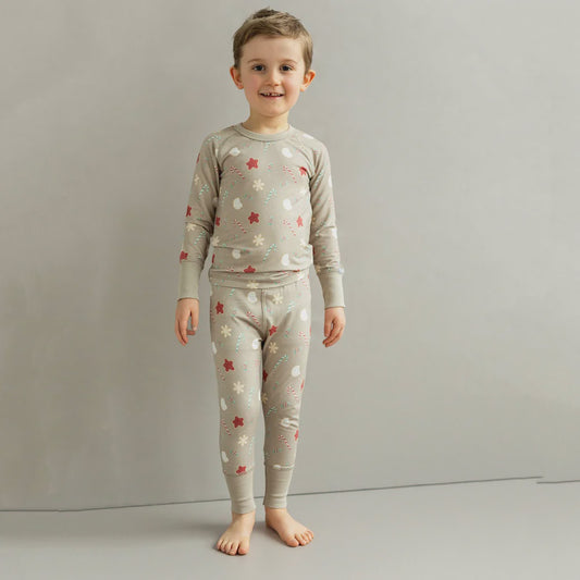 Candy Canes & Cookies LS Modal Pajama Set