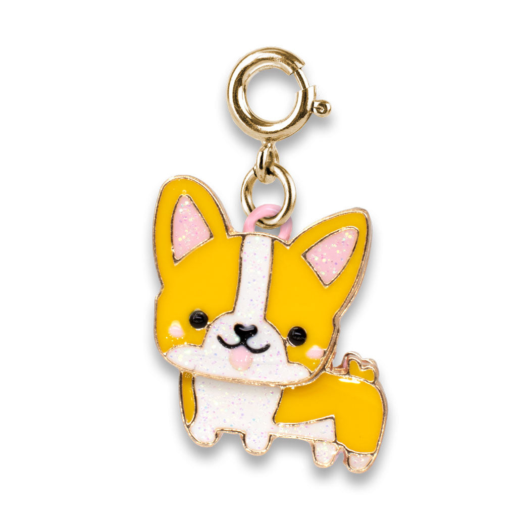 Charm It - Gold Corgi