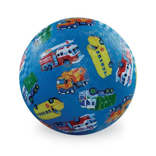 5" Playground Ball - City Vehicles