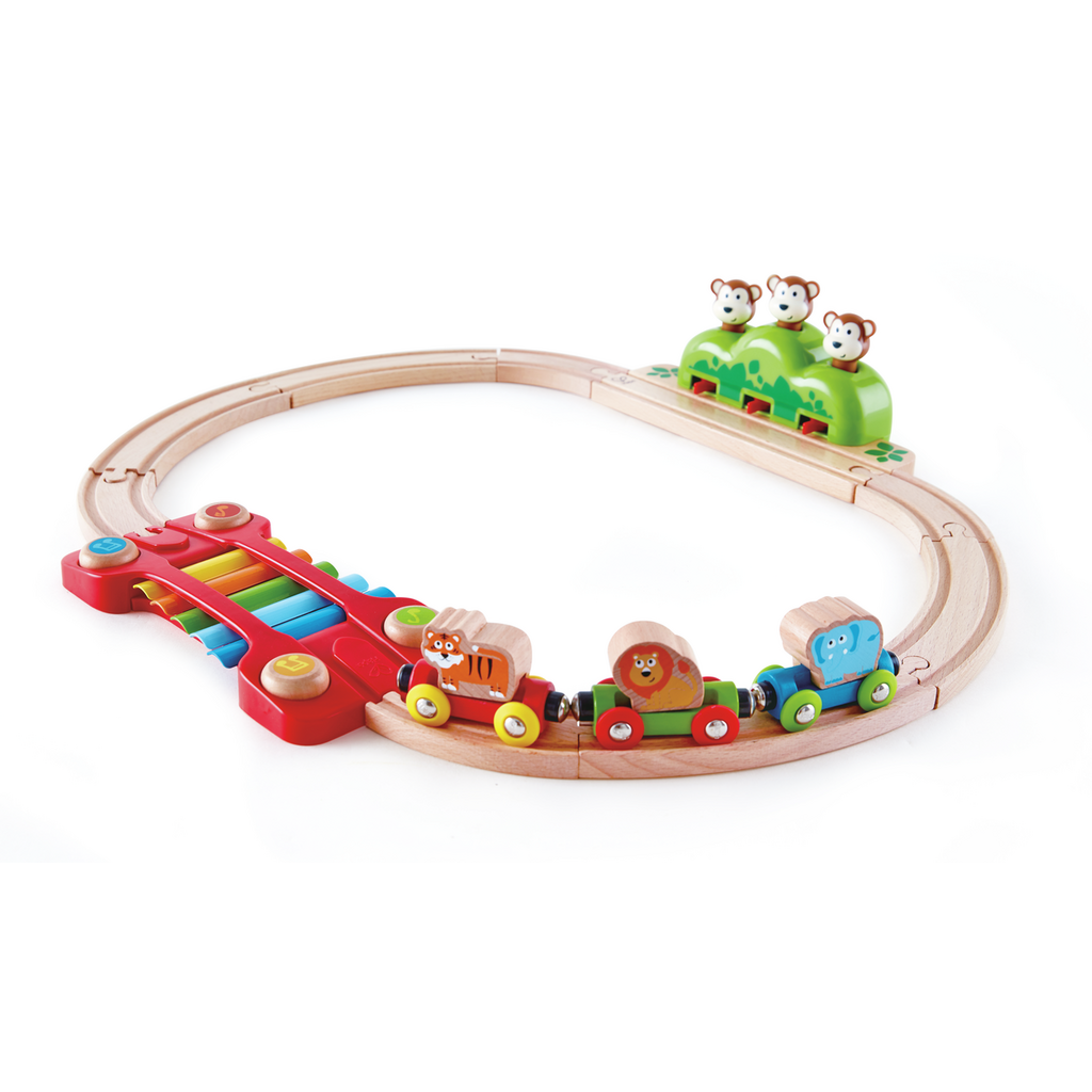 Music & Monkey Railway Set