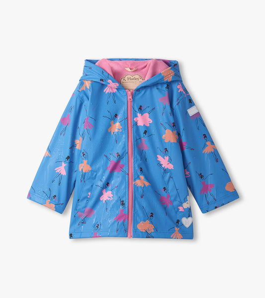 Ballet School Color Changing Rain Coat