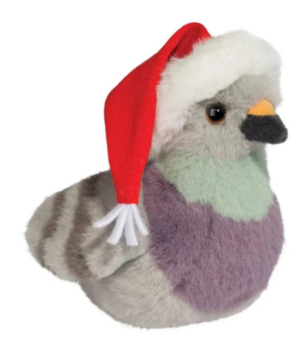 Santa Pigeon Plushie