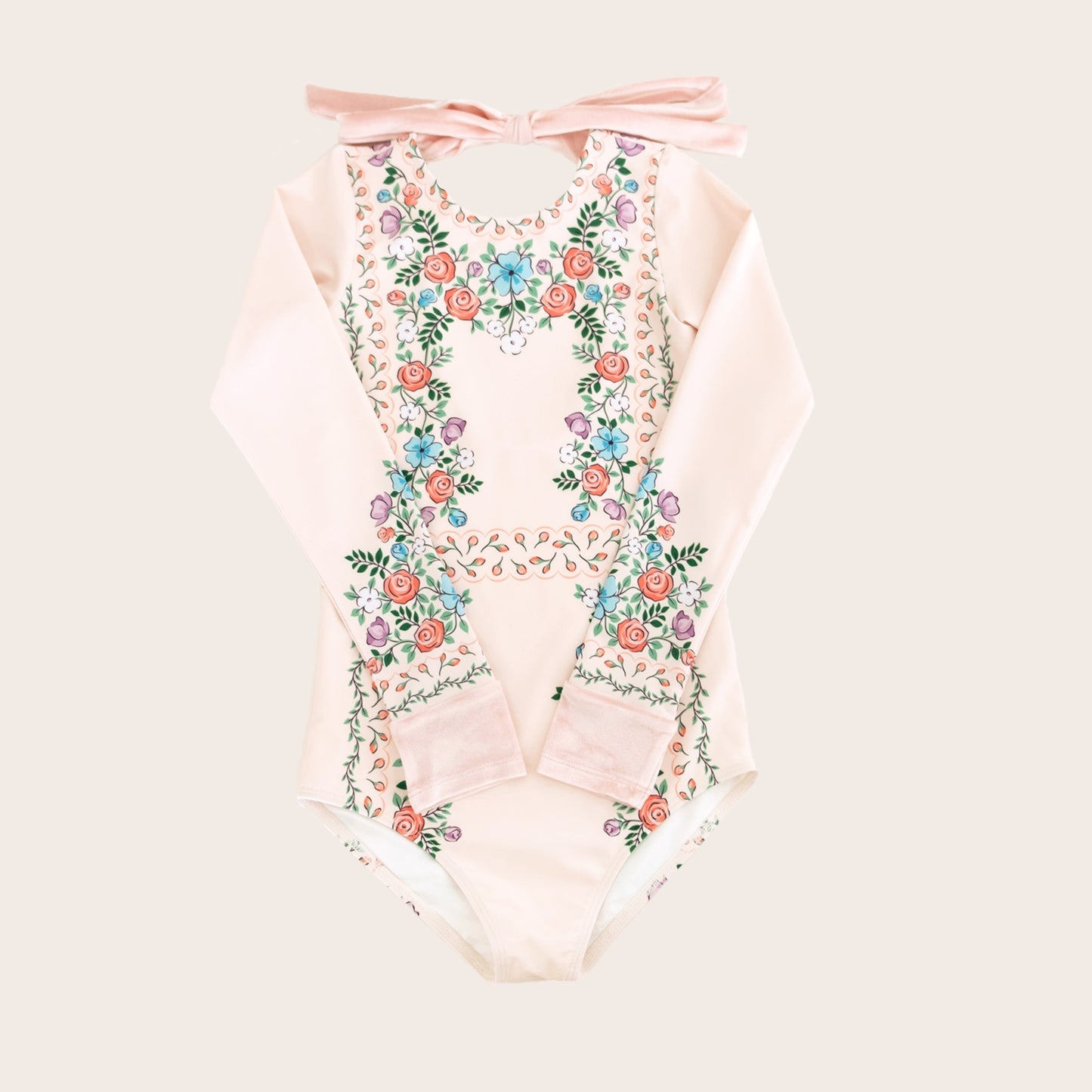 French Riviera Baby One Piece Long Sleeve