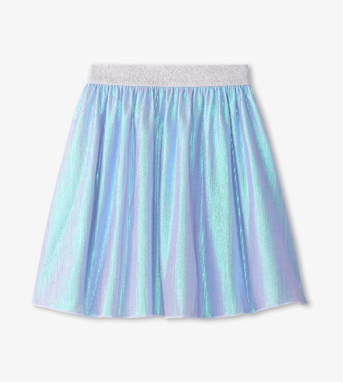Metallic Mid Length Skirt