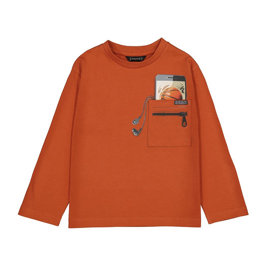 LS Basketball Top w/ Pocket