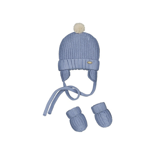 Cloud Hat & Mittens Set