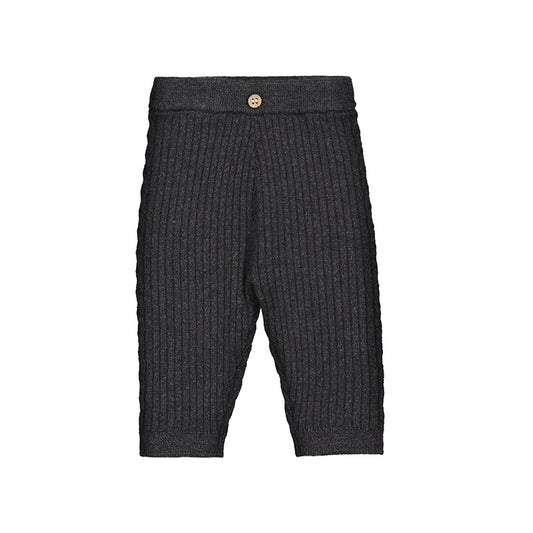 Knit Stripe Pant w/ Button
