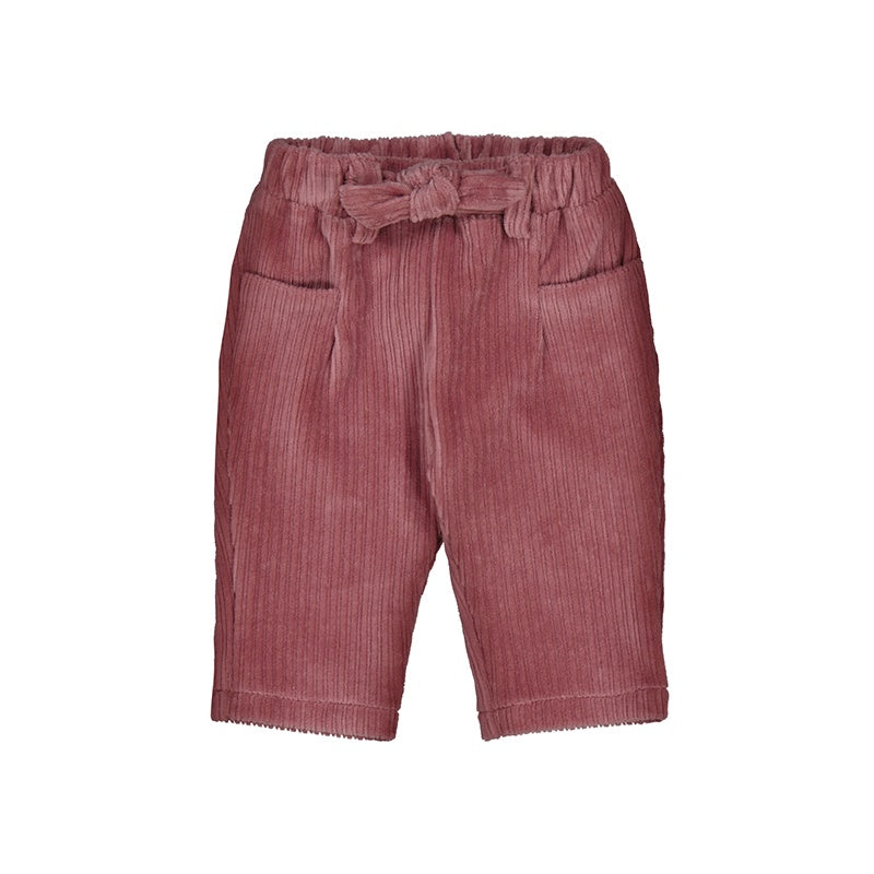 Corduroy Pant w/ Bow Waist