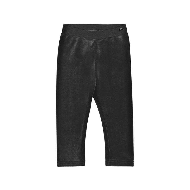 Inf Basic Black Legging Velvet 727