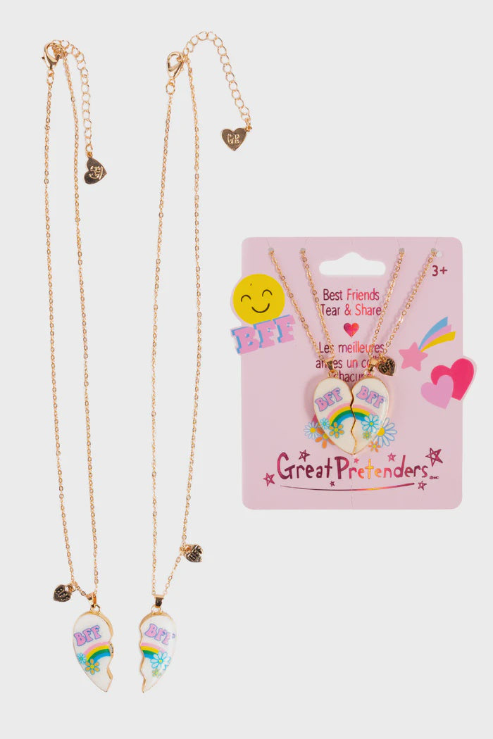 Bodacious Besties Tear & Share Necklace
