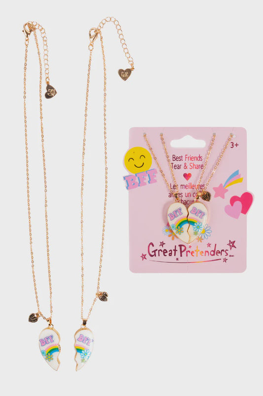Bodacious Besties Tear & Share Necklace
