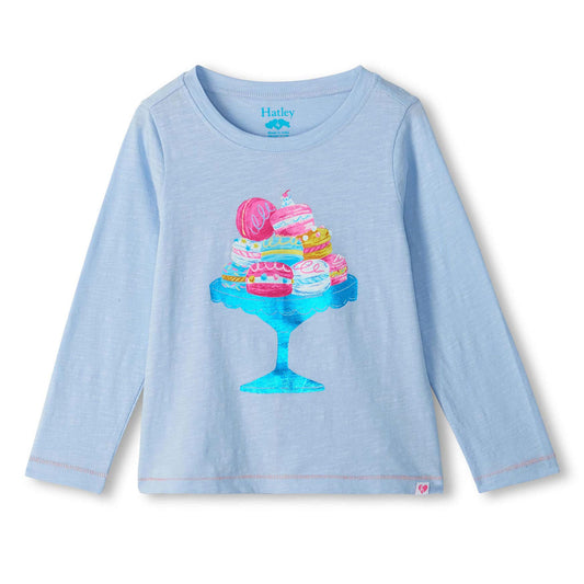 Yummy Macarons LS Graphic Tee