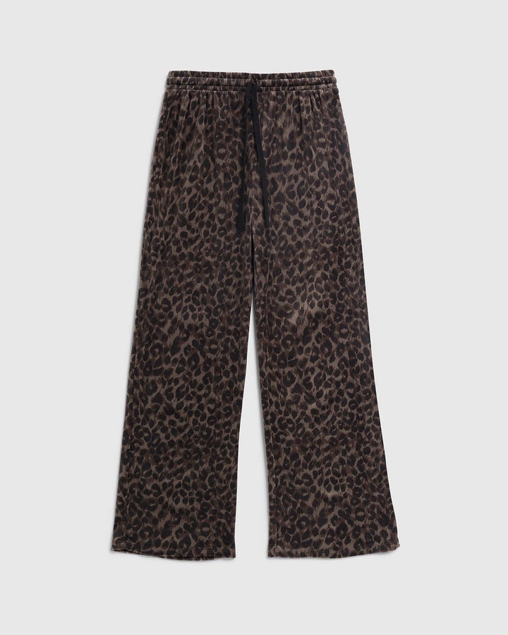 Cheetah Girl Velour Pant