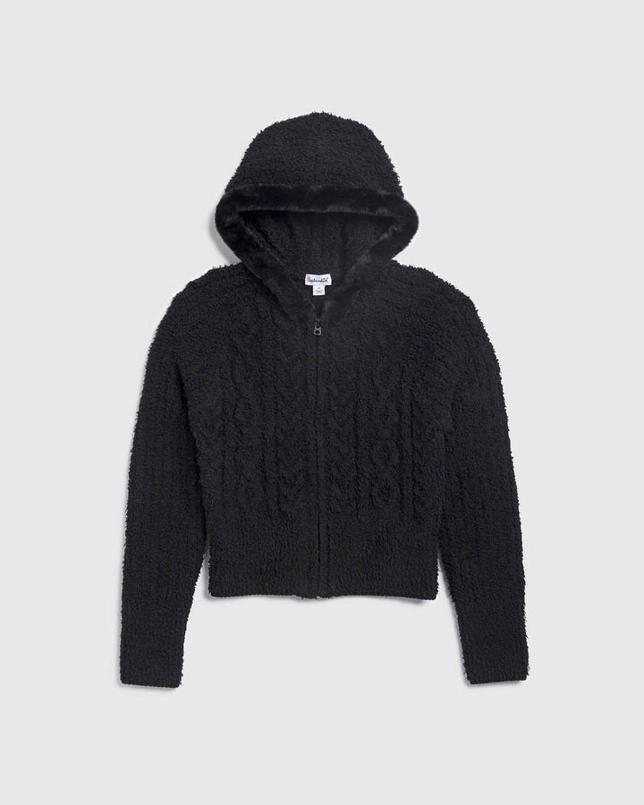 Diva Girl Black Hoodie