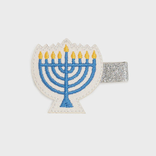 Menorah Hair Clip