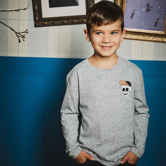 Dancing Skeletons Knit LS Kid Top