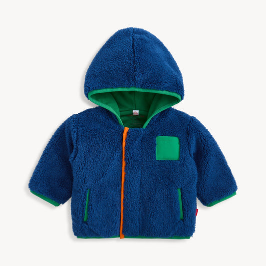 Hudson Bay Sherpa Jacket w/ Stripe