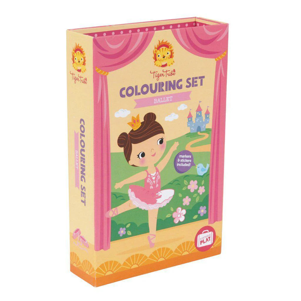 Coloring Set- Ballet