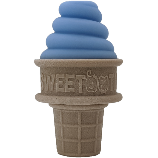 Ice Cream Cone Teether-Blue : OS