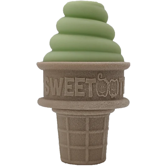 Ice Cream Cone Teether-Green : OS