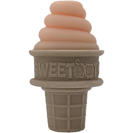 Ice Cream Cone Teether-Orange : OS