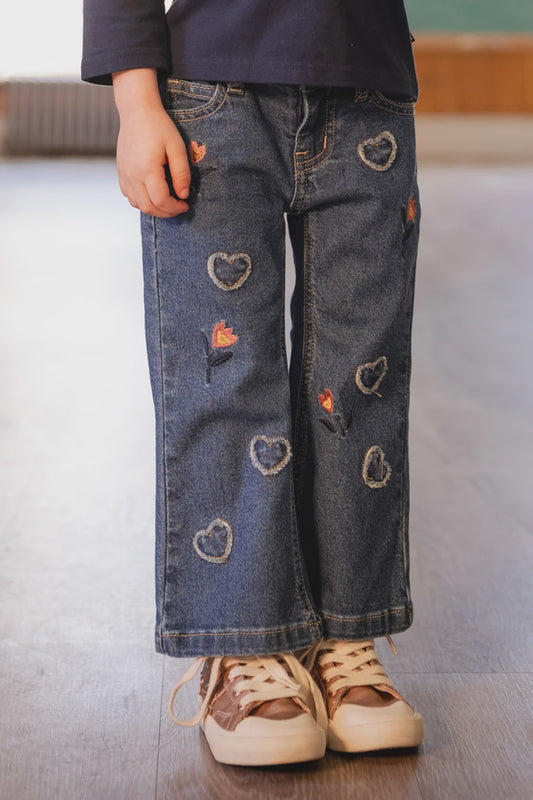 Embroidered Boot Cut Jean
