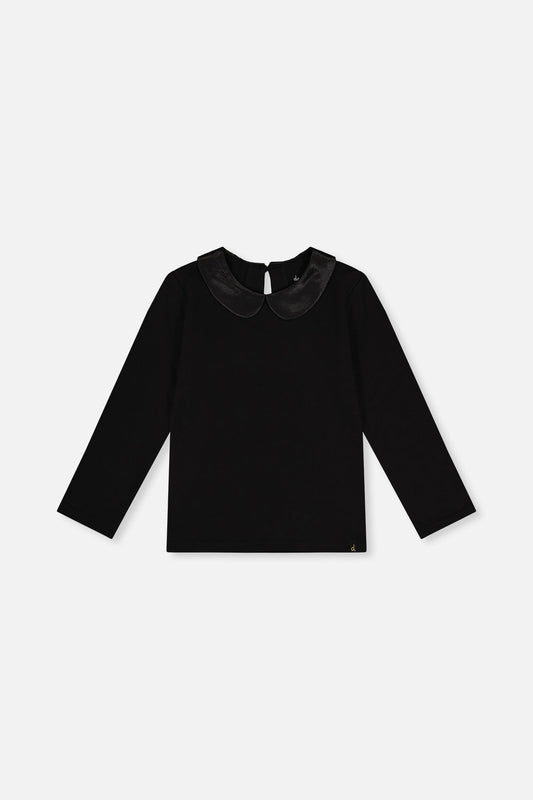 Peter Pan Collar LS Toddler Shirt