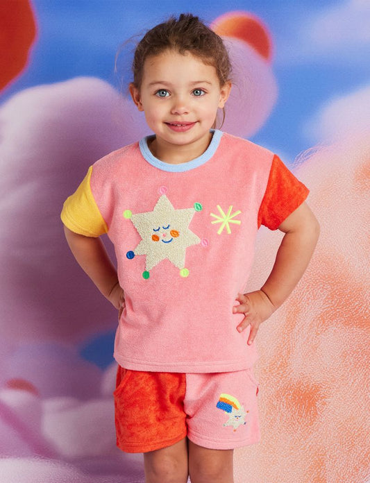 Stars Terry Baby Tee