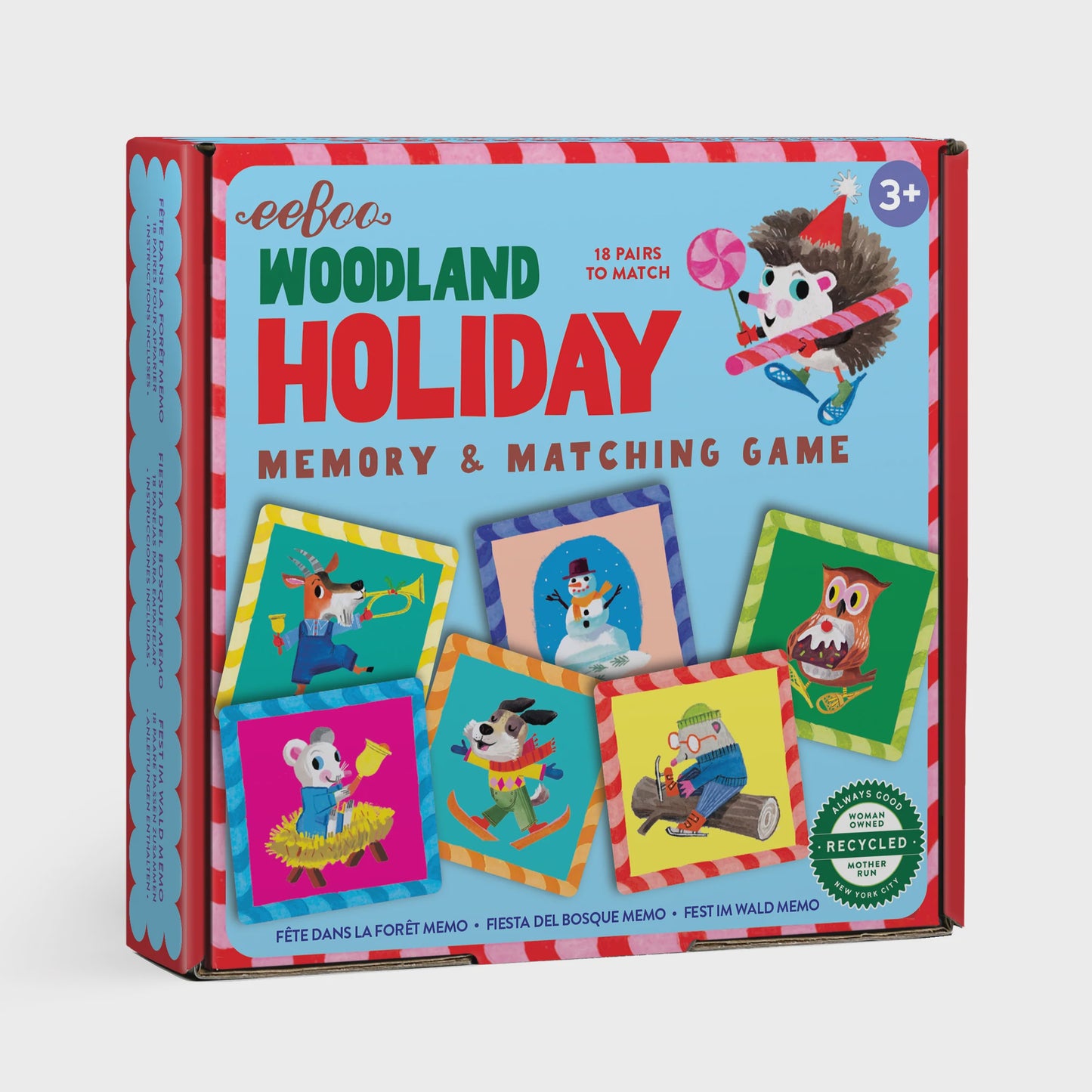 Woodland Holiday Little Matching Game