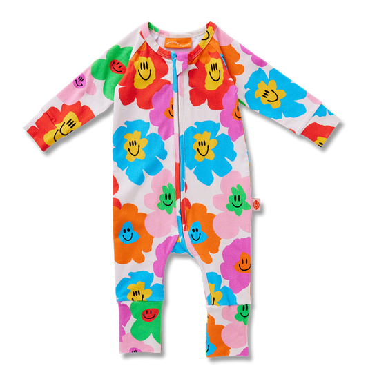 Hej Blomma! LS Baby Romper