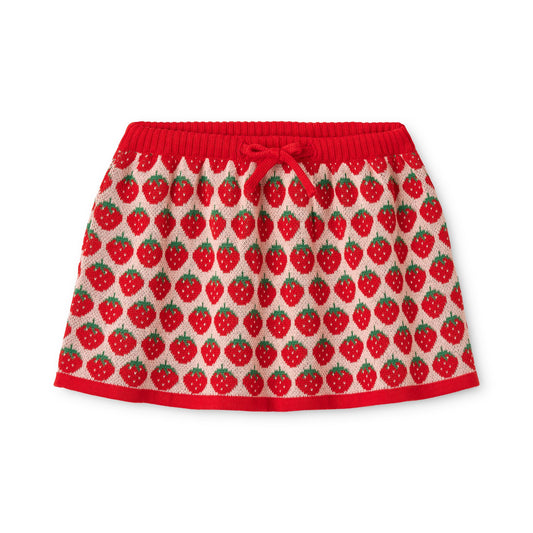 Strawberry Knit Skirt
