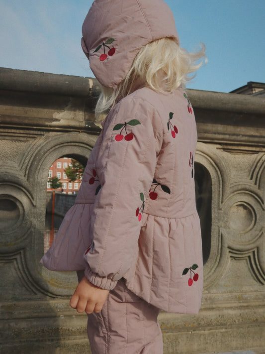 Luna Cherry Bomber Jacket